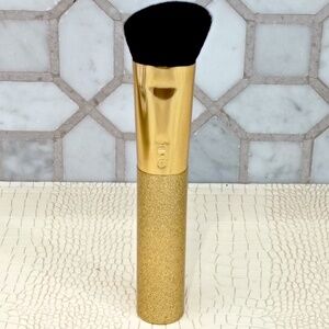 Rare Golden Sparkly Large Tarte Limited Edition The Buffer Airbrush Finish Found